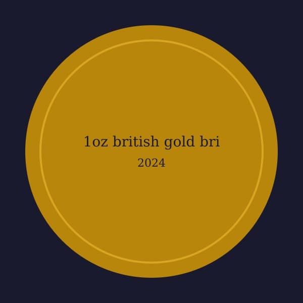2024 1 oz British Gold Britannia