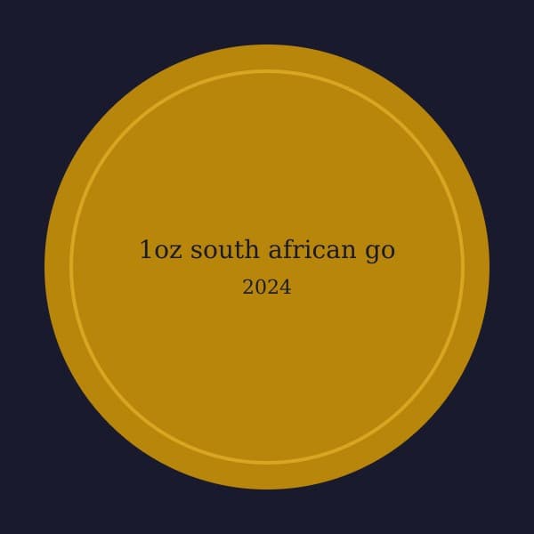 2024 1 oz South African Gold Krugerrand